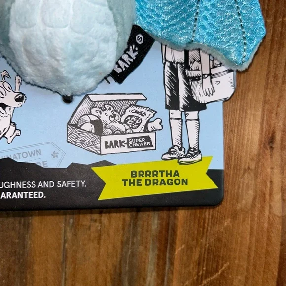 Blue Dragon BarkBox Super Chewer Dog Toy - Picture 5 of 10